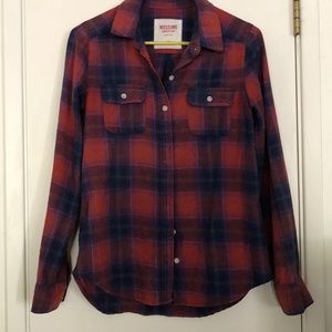 Mossimo Plaid Flannel Shirt